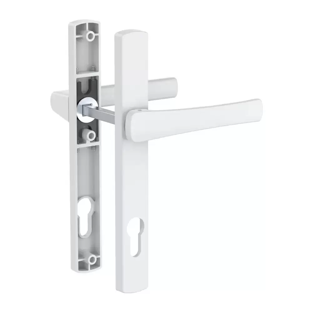 Pego HD 22SN Short Neck uPVC Casement Door Handle - White