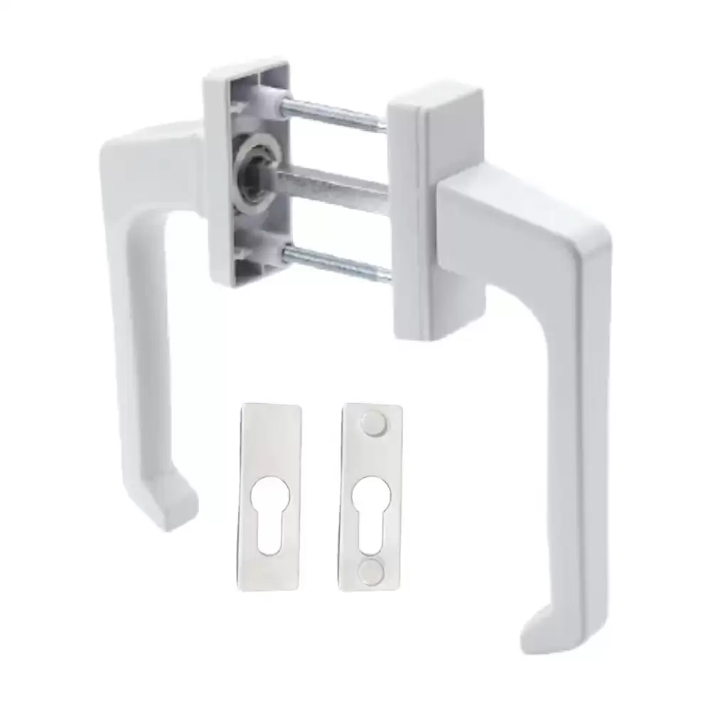 Pego HD 36D Both Side uPVC Casement Door Handle - White