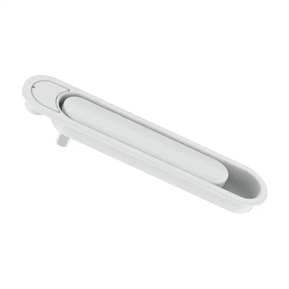 Pego SL 48 uPVC Sliding Pop Up Door Handle - White