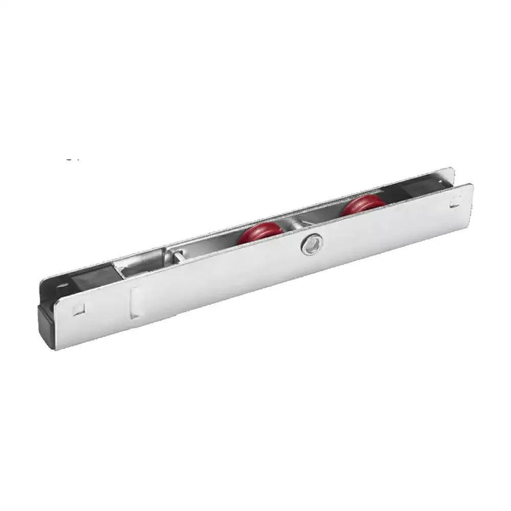 Pego SR 24 Double Wheel Adjustable Nylon Aluminium Door Roller - 100 Kg Weight Capacity