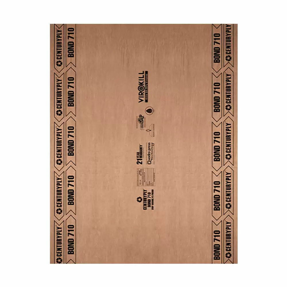 CenturyPly Bond 710 25 mm Thick Boiling Waterproof Plain BWP Plywood (8 L x 4 W) Feet - (Gurjan)