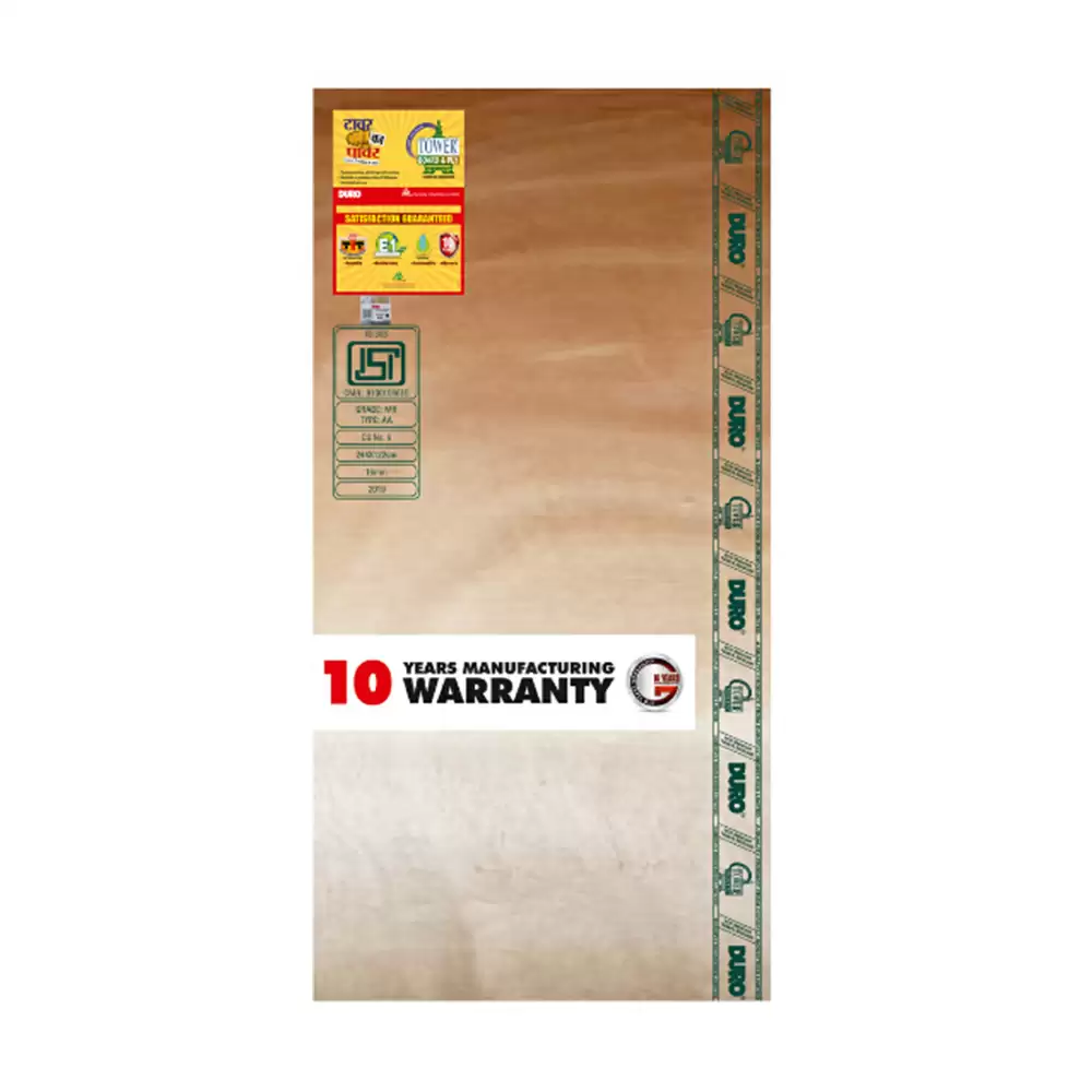 Duro Tower MR 19 mm Thick BWR Plywood (8 L x 4 W) Feet - (Gurjan)