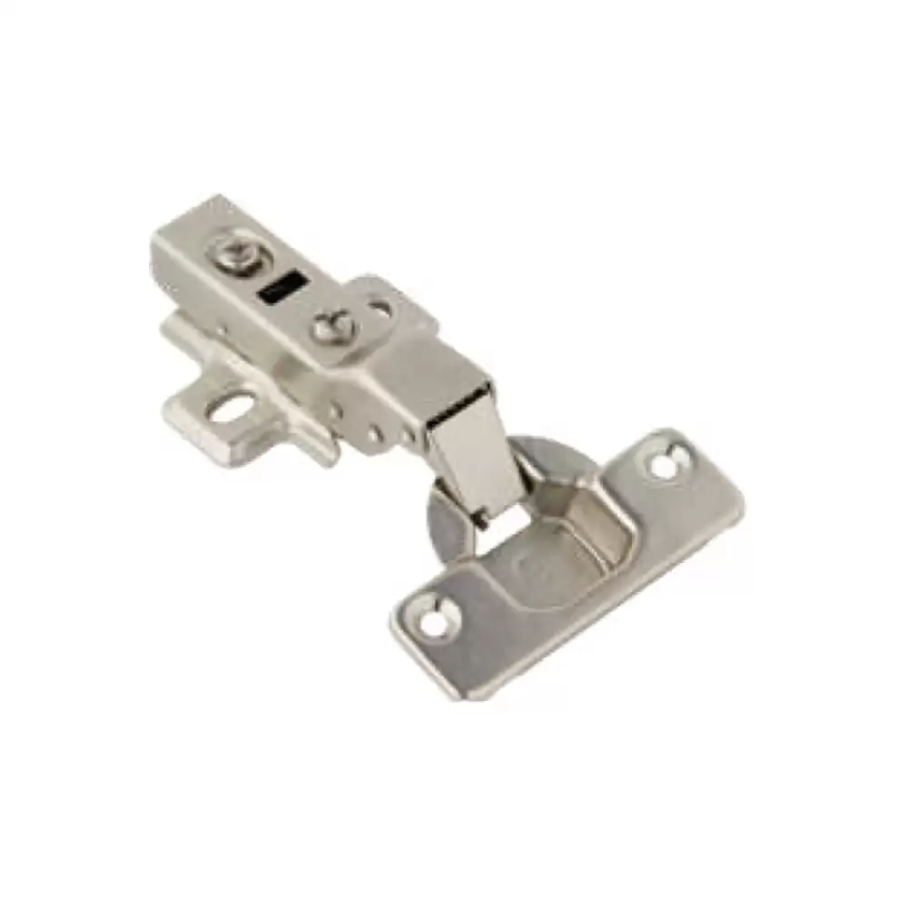 Samsung IREX Soft Closing Half Overlay Clip-On Concealed Hinge 9° Crank - Nickle Plated