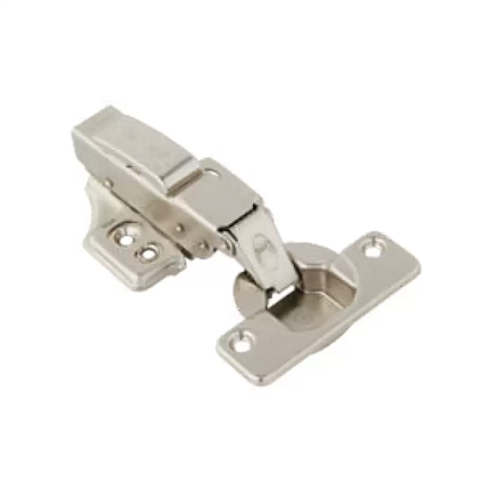 Samsung IREX Thick Door Half Overlay Concealed Hinge 9° Crank - Nickle Plated