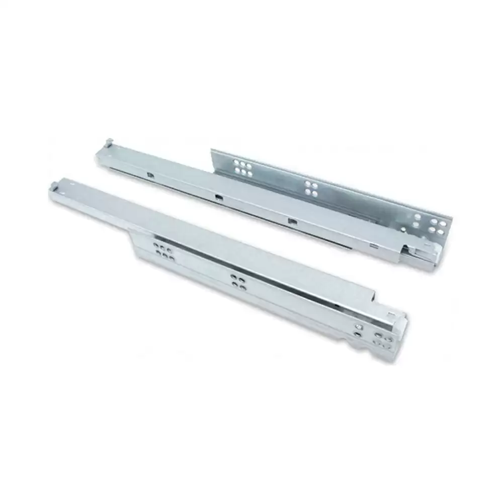 Samsung IREX Damping Quadro Full Extension Under Mount Drawer Slide - 22 (Zinc Finish)