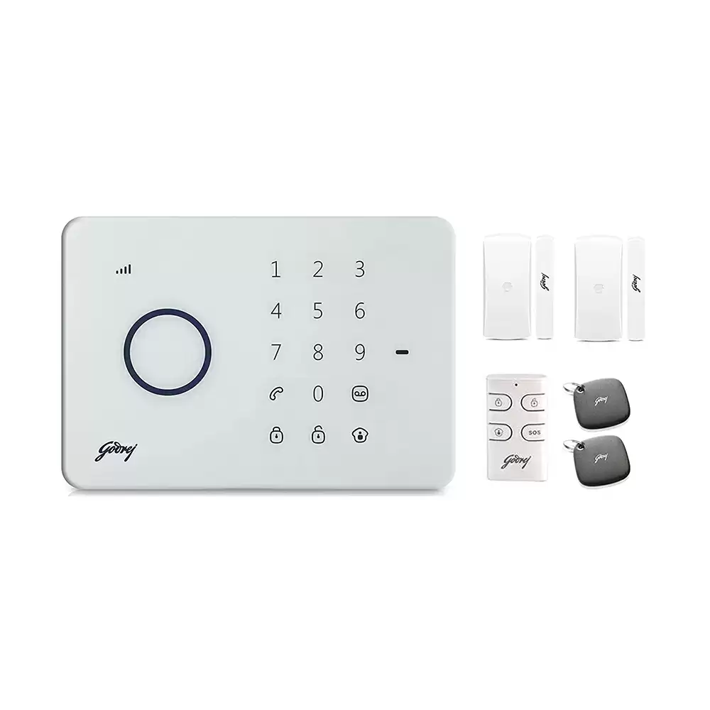 Godrej Security Solutions Forte Alarm System Video Door Phone - White