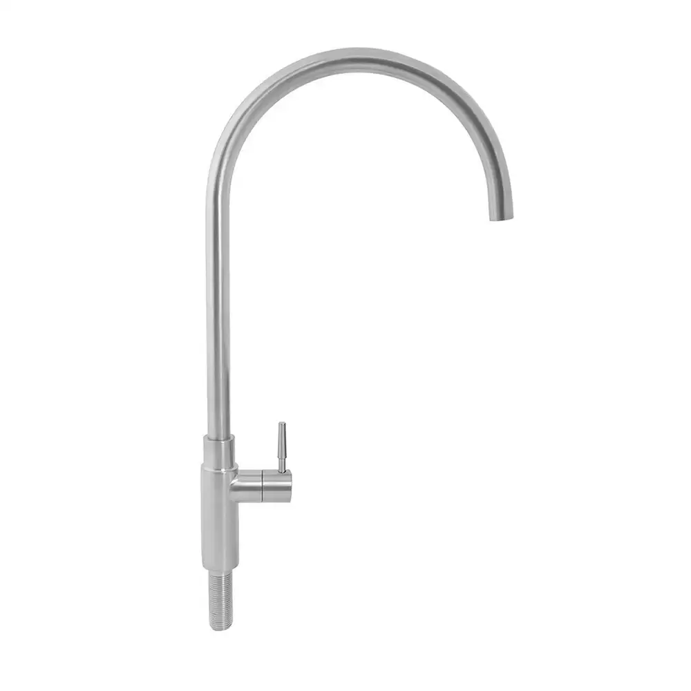 Hafele Brass Long Single Lever Cold Water Tap (32 x 343 mm), Chrome