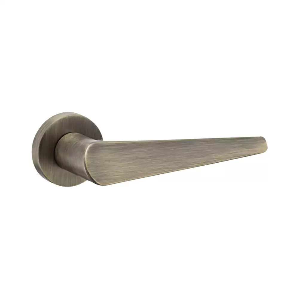 Dorset Premium Celisa Mortise On Rose Door Handle - Antique