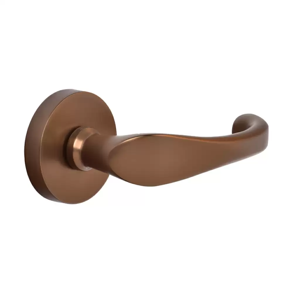 Dorset Farretto Dana Mortise On Rose Door Handle - Ferro