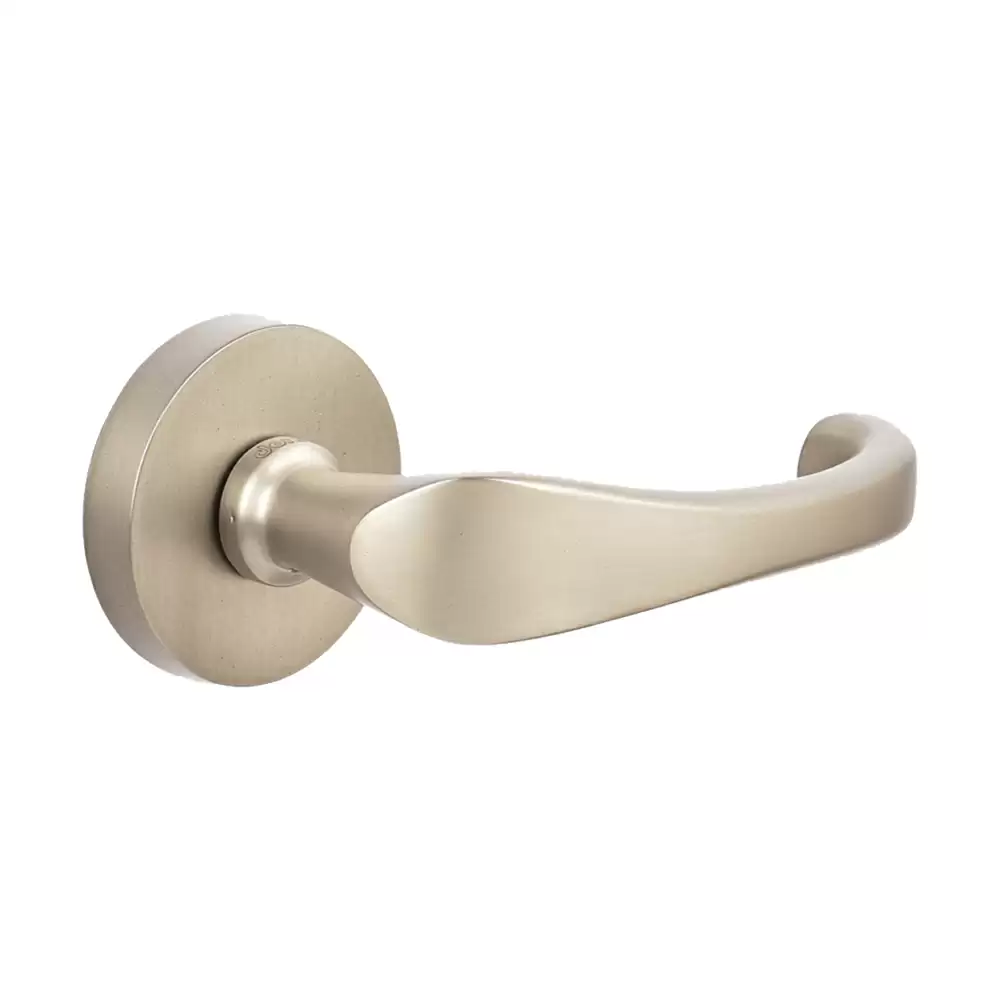 Dorset Farretto Dana Mortise On Rose Door Handle - Satin Matt