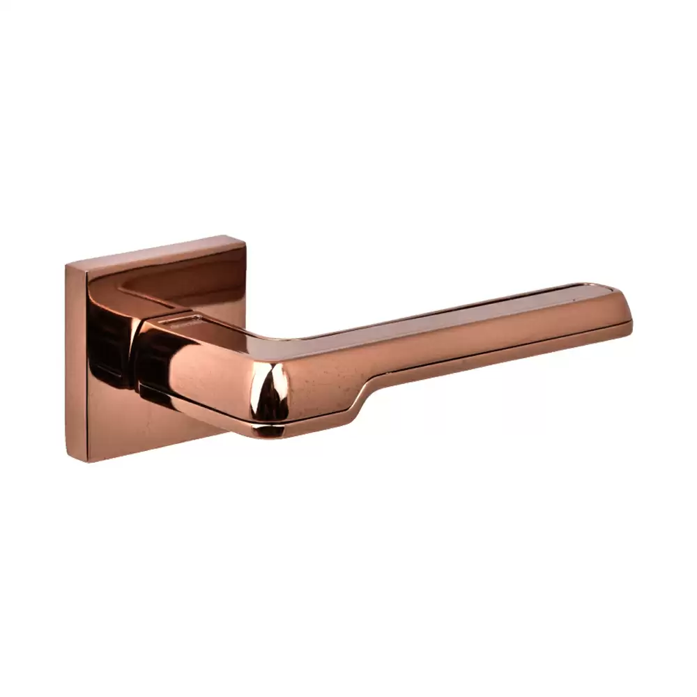 Dorset Farretto Flap Mortise On Rose Door Handle - Ferro