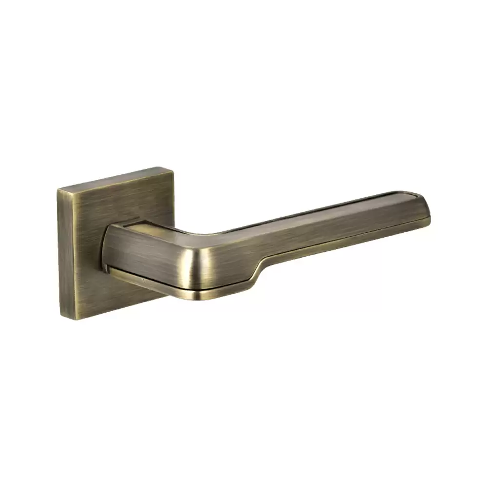 Dorset Premium Flap Mortise On Rose Door Handle - Antique