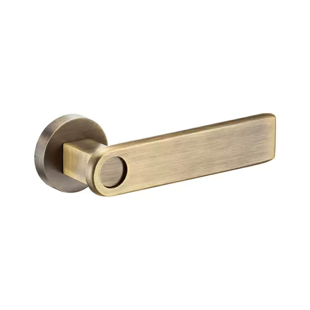 Dorset Abitare Globo Mortise on Rose Door Handle - Antique