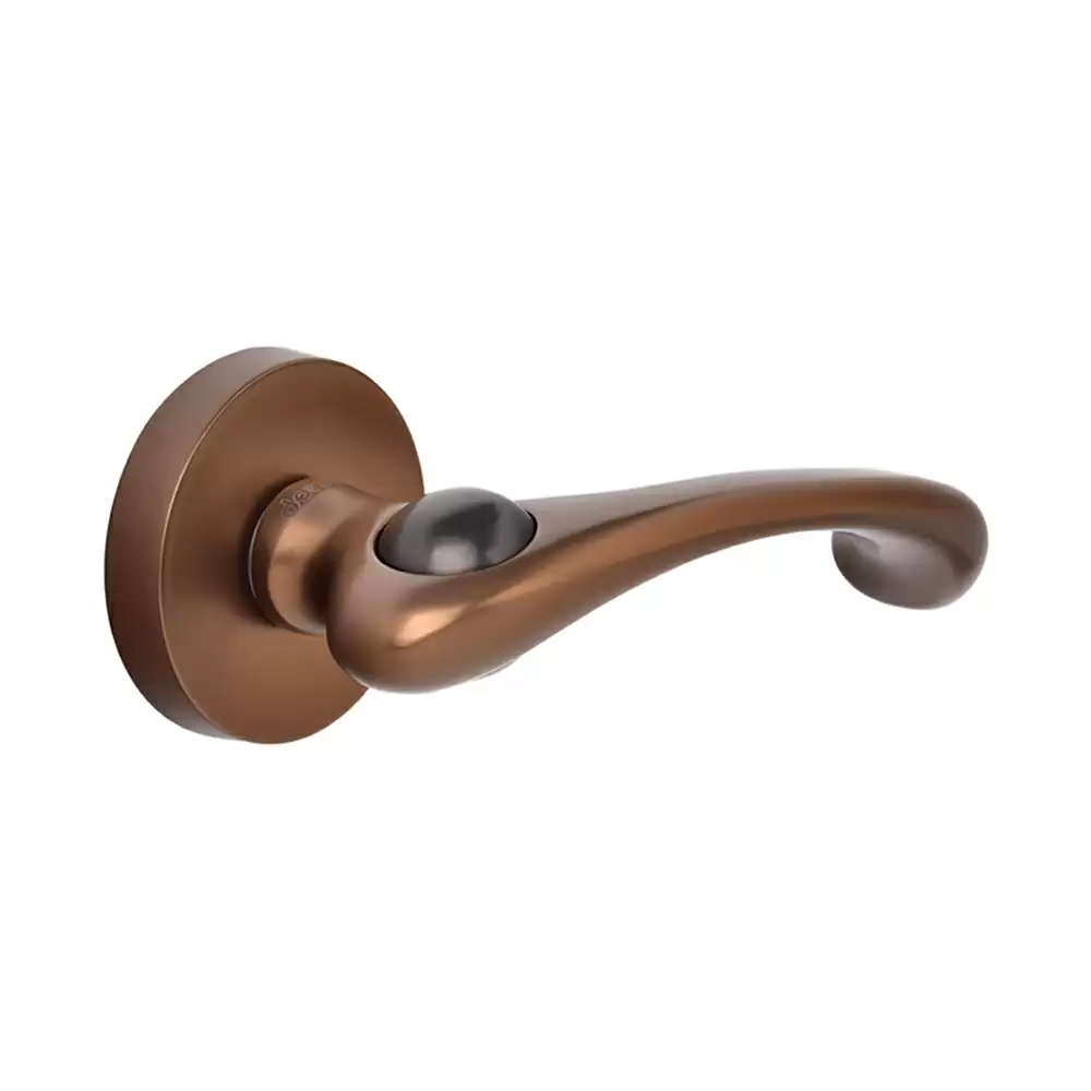 Dorset Farretto Juliet Mortise On Rose Door Handle - Ferro/Titanium Matt