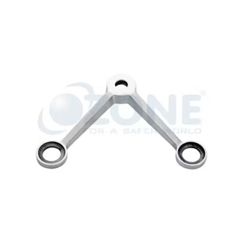 Ozone 2 Way Facade Spider Fitting Without Fin 180° PSS