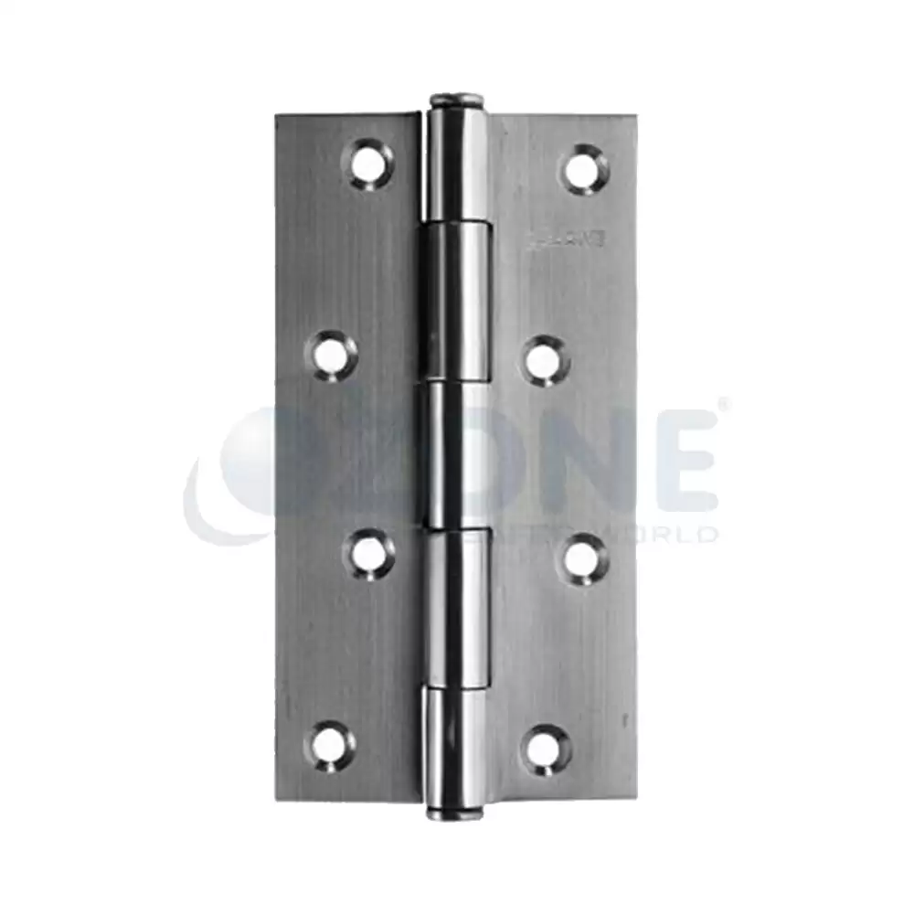 Ozone SS Butt Hinge Without Ball Bearing (5'' x 2.5''), THK 2.5 mm