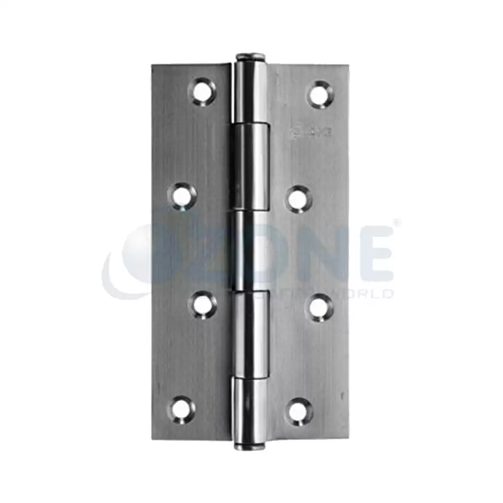 Ozone Economic Series SS Butt Hinges Without Bearing (5'' X 2.5''), THK 2.5mm