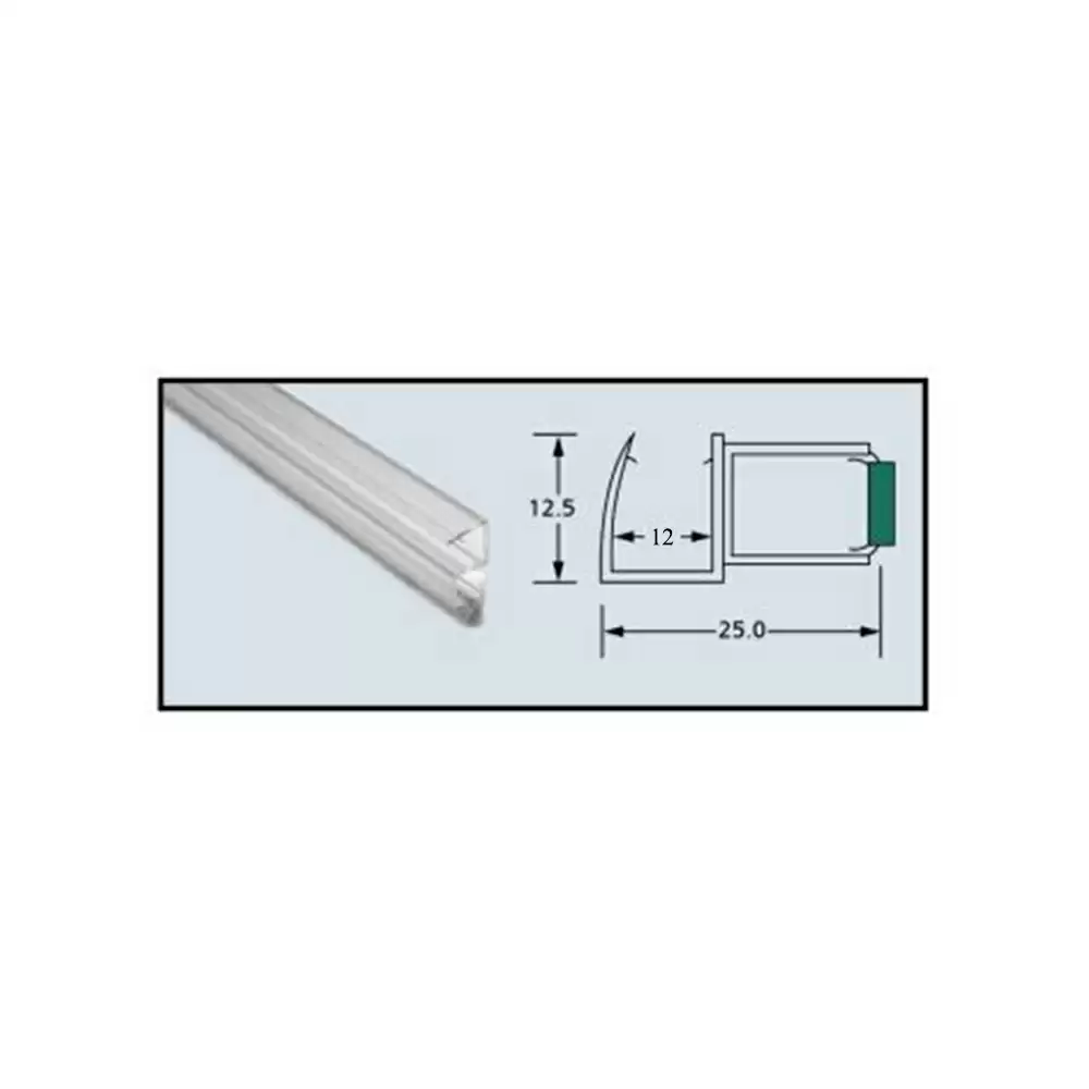 Ozone Brush Seal (Sliding Door), 12 MM