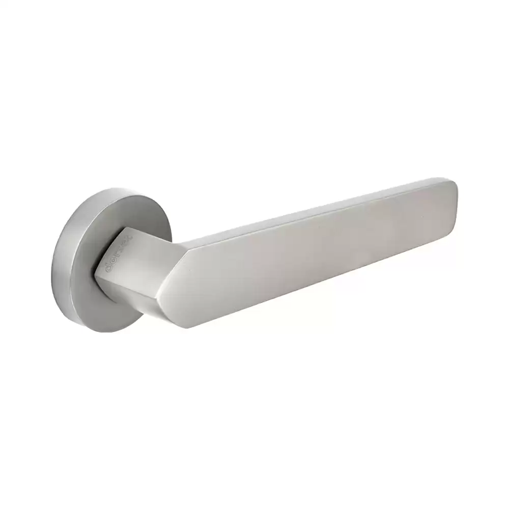 Dorset Abitare Torso Mortise on Rose Door Handle - Satin Matt