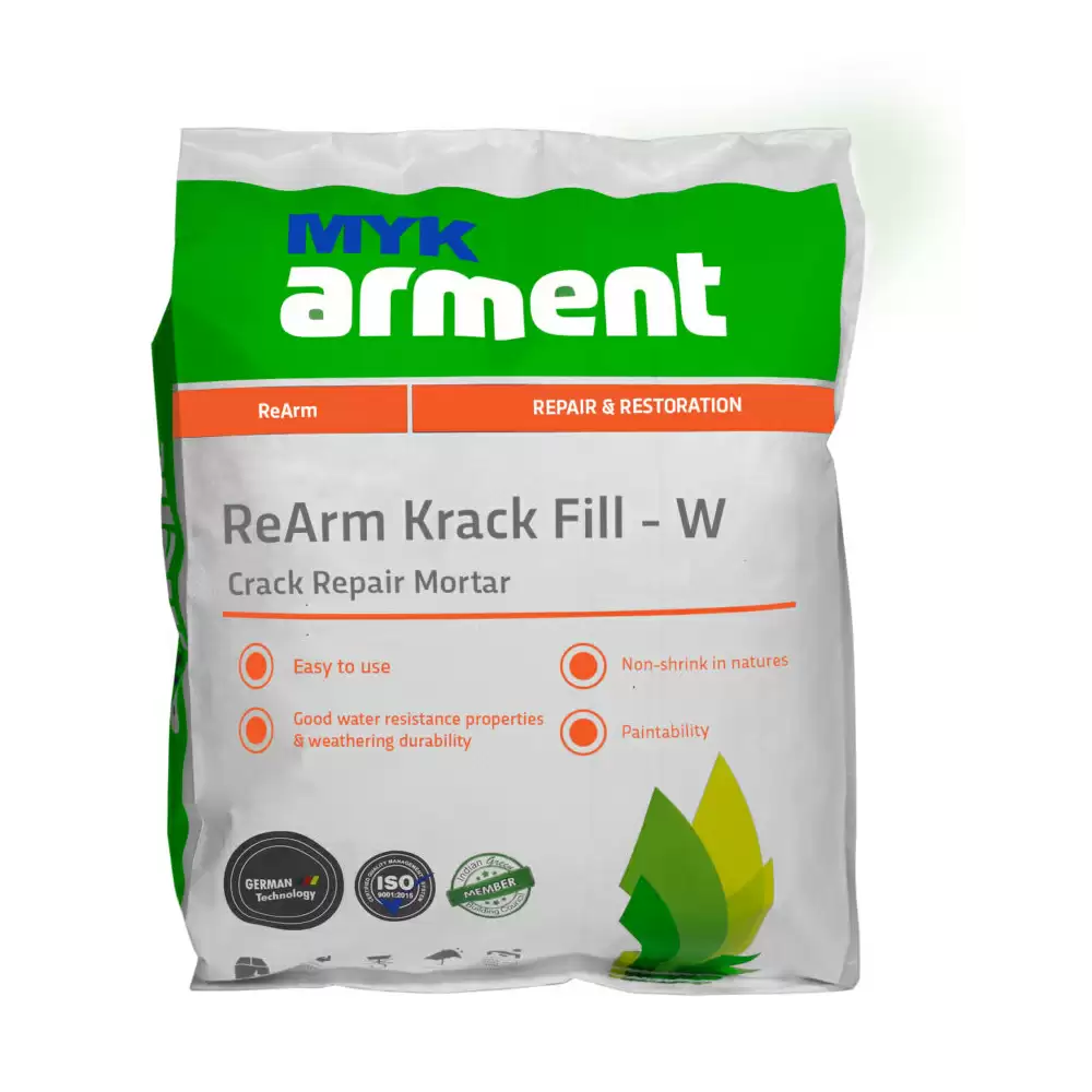 MYK Arment 1 Kg ReArm Krack Fill-W General Purpose Waterproofing- White