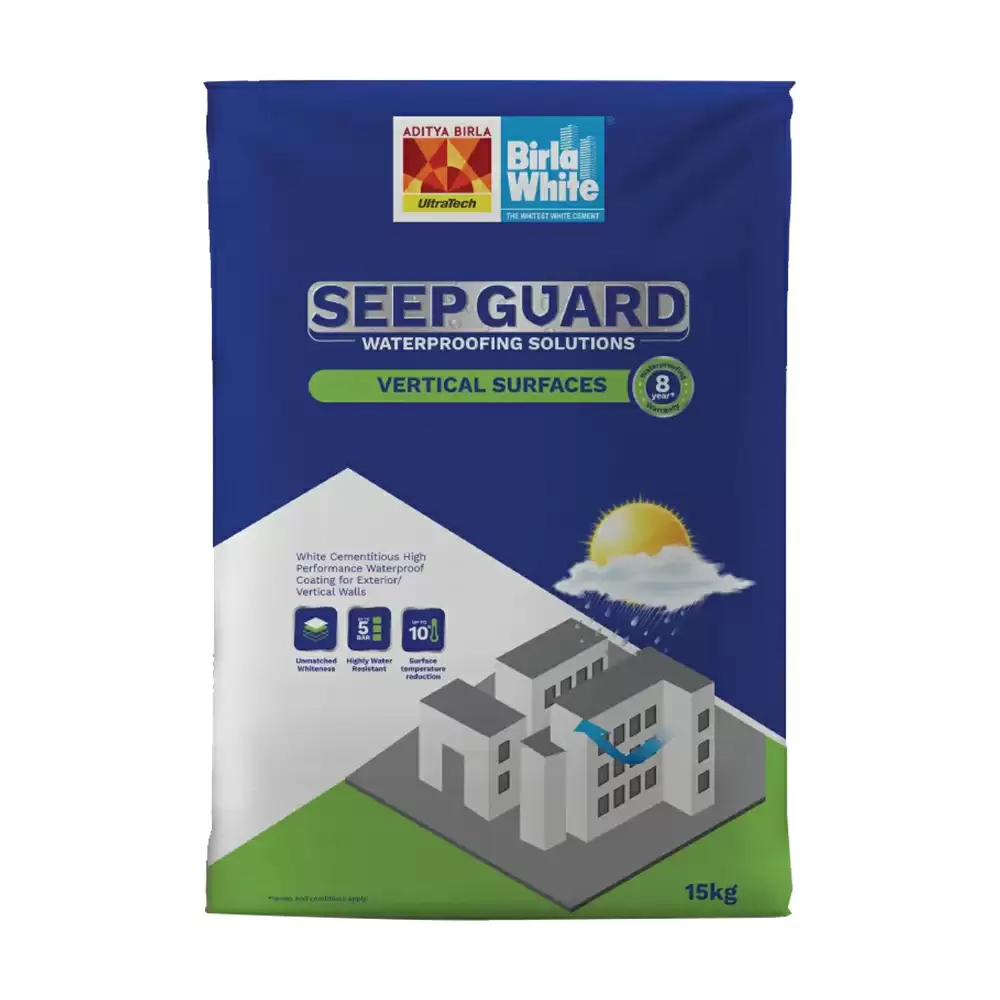 Birla White 15 Kg Seep Guard Vertical Surfaces Wall Waterproofing