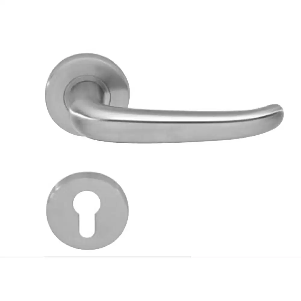 Dorma Pure 8998 Stainless Steel 304 Round Rose Mortise Handle - Satin Finish