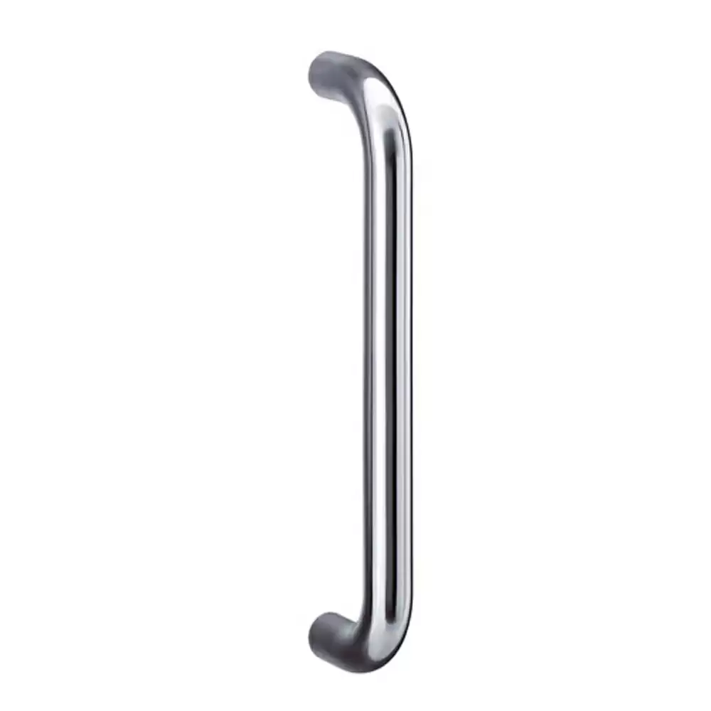 Dorma TGDID 19 x 150 mm Stainless Steel 316 D-Type Glass Door Handle - Satin Finish