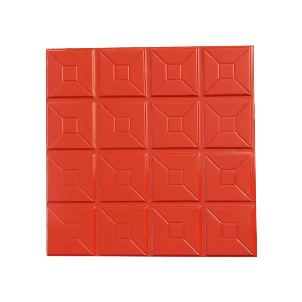 (Pack of 1000) Chequered C4 25 mm Paver Tiles - 300x300 mm