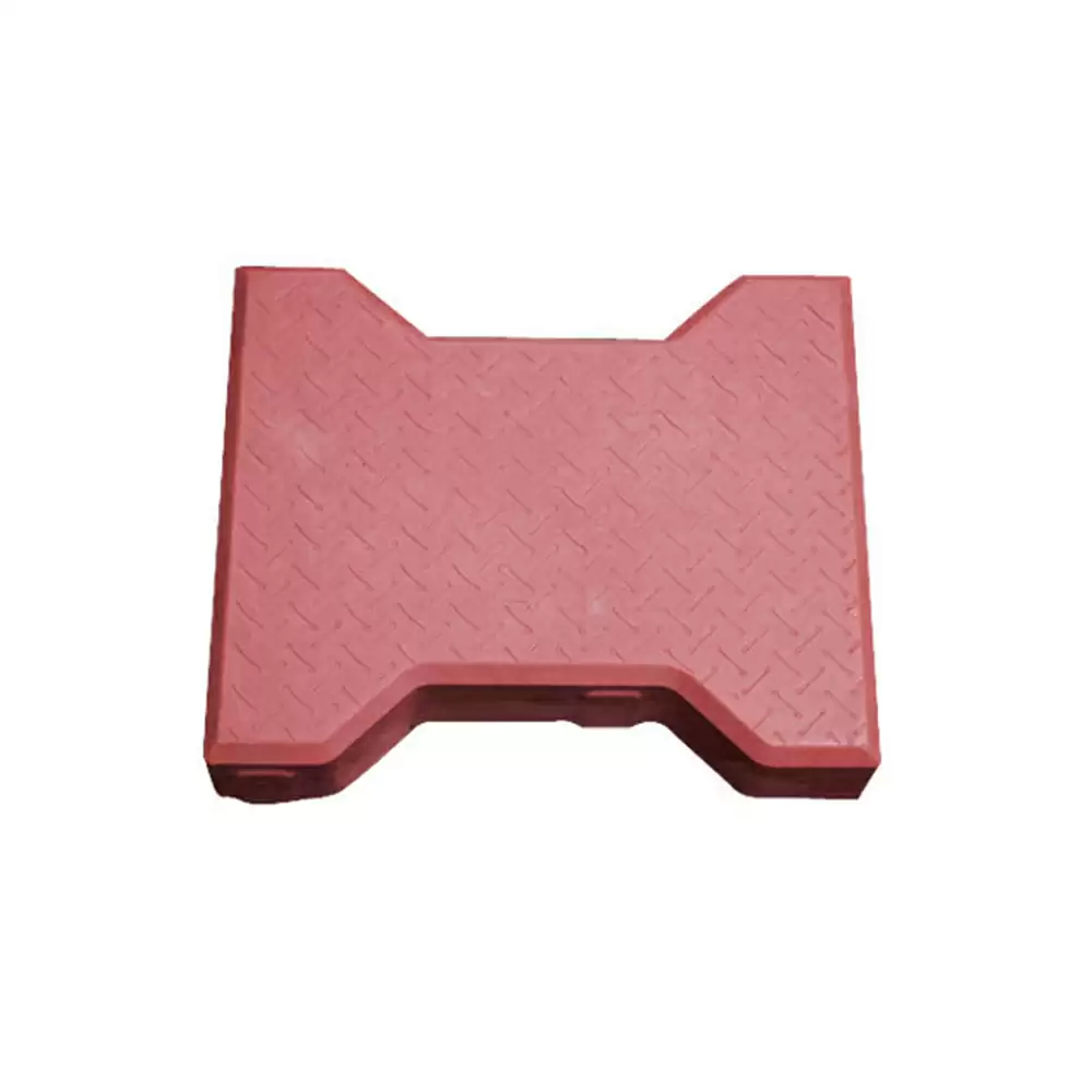 (Pack of 1000) Interlocking L1 60 mm Anti Skid Paver Tiles - 200x160 mm