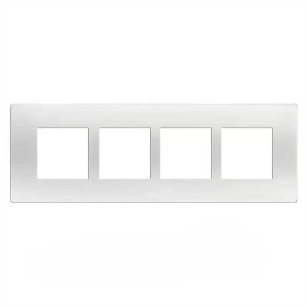 Orient 8 Module Horizontal Combined Cover Plate (43MRWH4006) - White