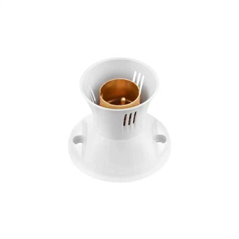 Orient 240 V WA Metal Ring Bulb Holder (45WA000308) - White