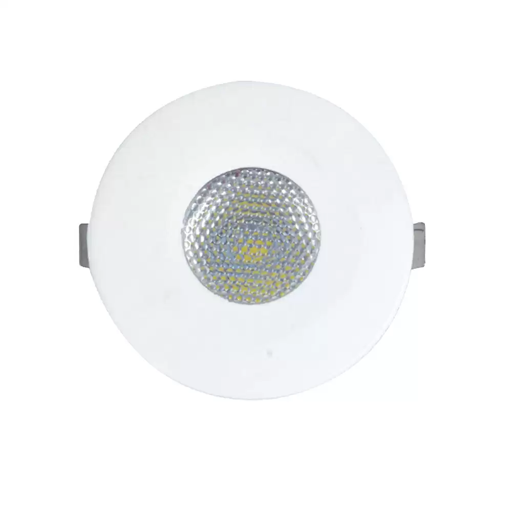 Bajaj 2 Watt RD White Led Spot Light - Cool Day Light (830048)