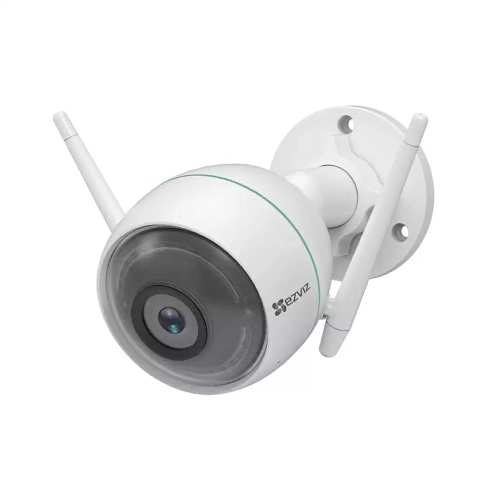 Ezviz C3WN 2MP Full HD 1080P IP66 Outdoor Home Security Wi-Fi Camera with Night Vision (White)