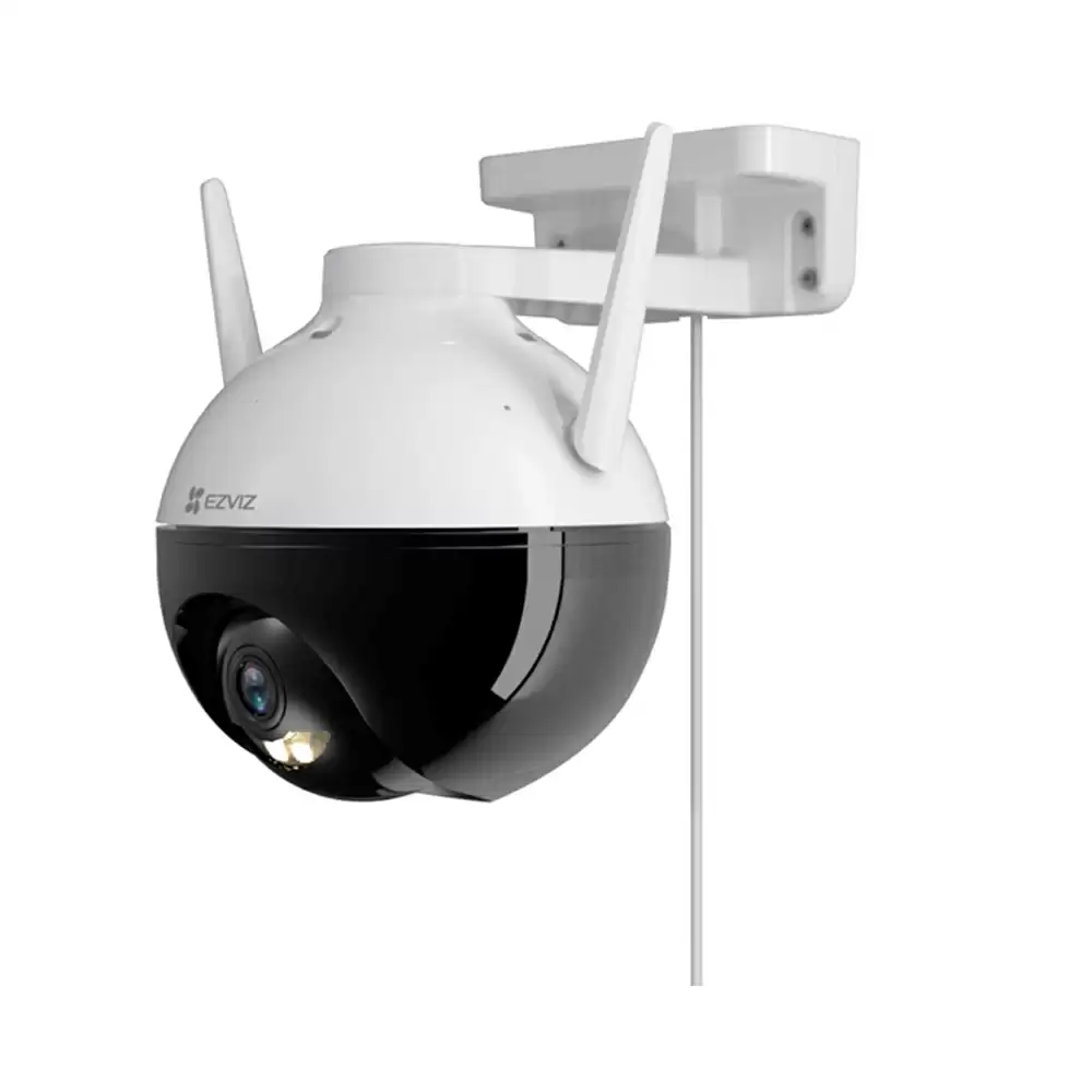 Ezviz CS-C8C Full HD 1080P IP65 Outdoor Pan/Tilt Camera with Color Night Vision (White)