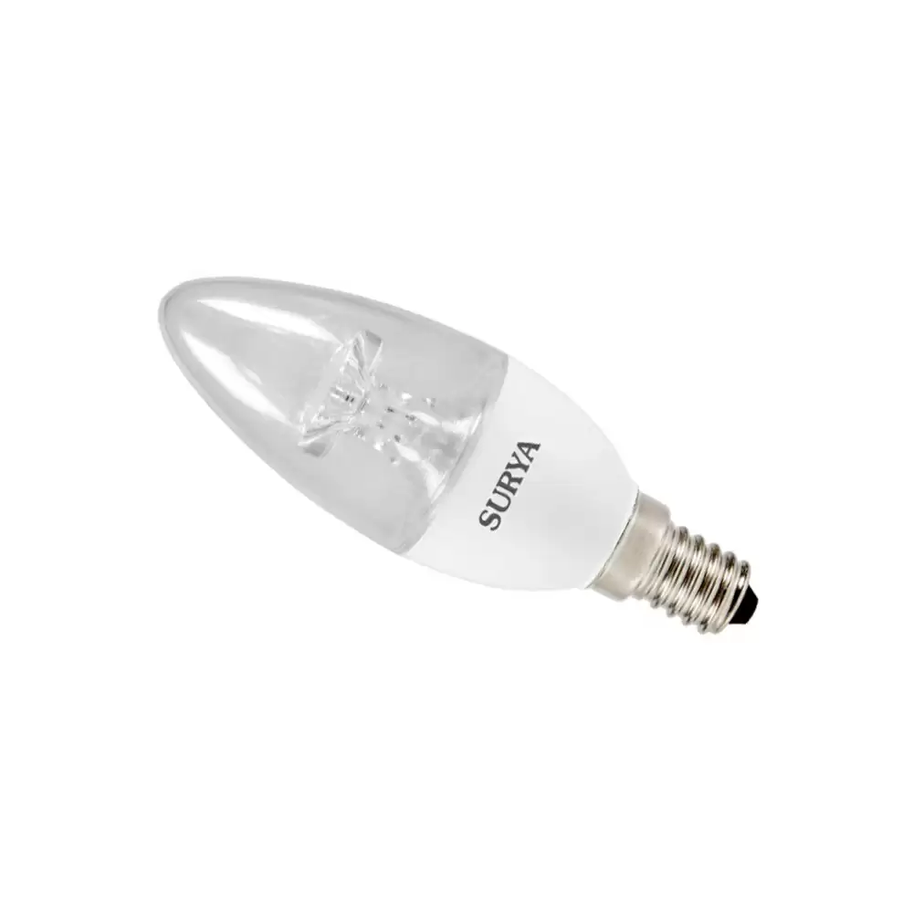 Surya 5 Watt Neo Candle E14 Base Led Bulb - White