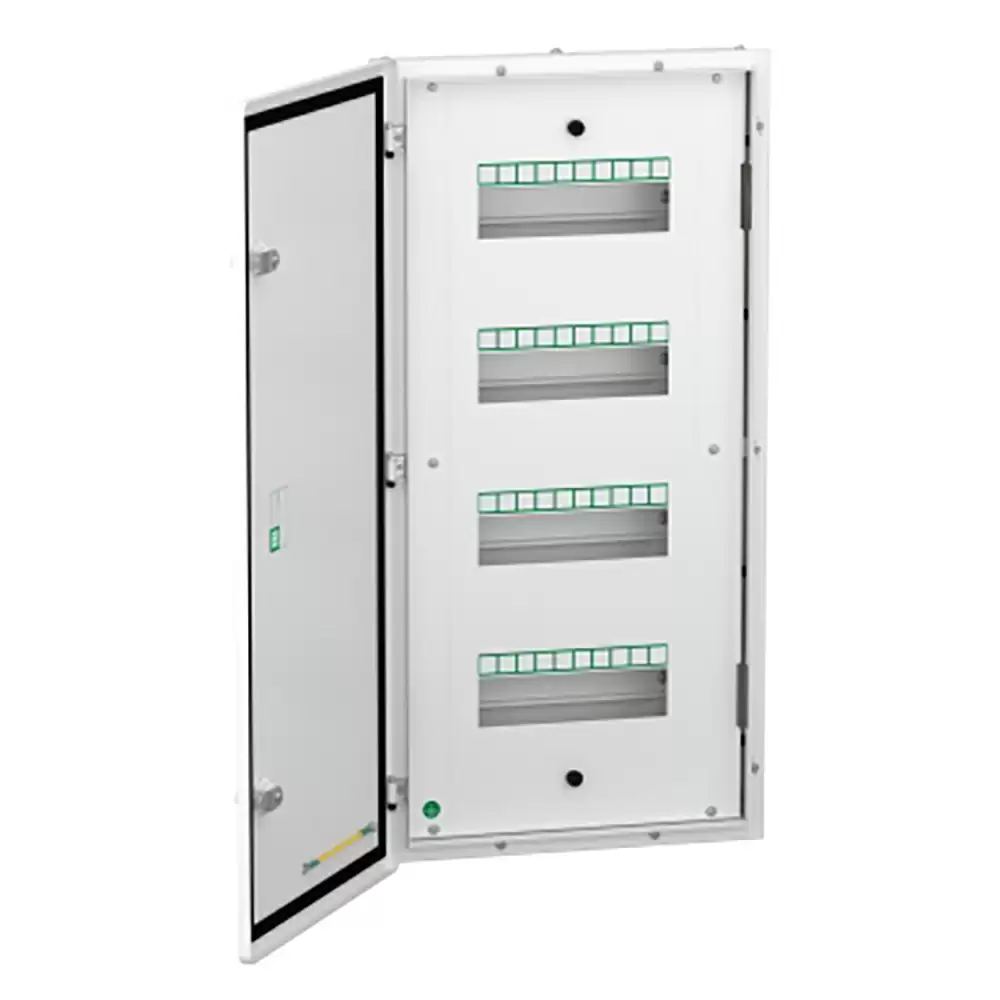 Schneider Electric A9HFD440 Acti9 4 Tier Double Door 40 Module Flexi MCB Distribution Board