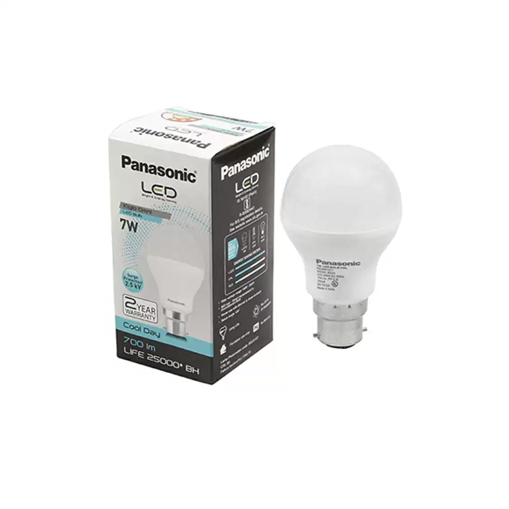 Panasonic PBUM01077 B22 Base 7 Watt LED Bulb - Cool Day Light