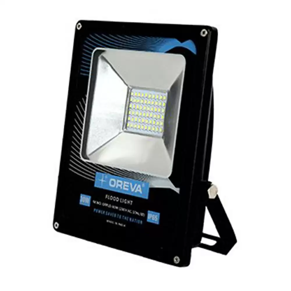 Oreva ORFLD 100 Watt-2 Square Outdoor LED Flood Light-White