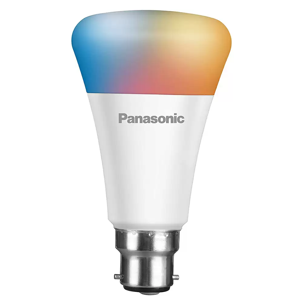 Panasonic PBUM27090 (9 W) Wi-Fi Enabled Smart LED Bulb - Multicolor