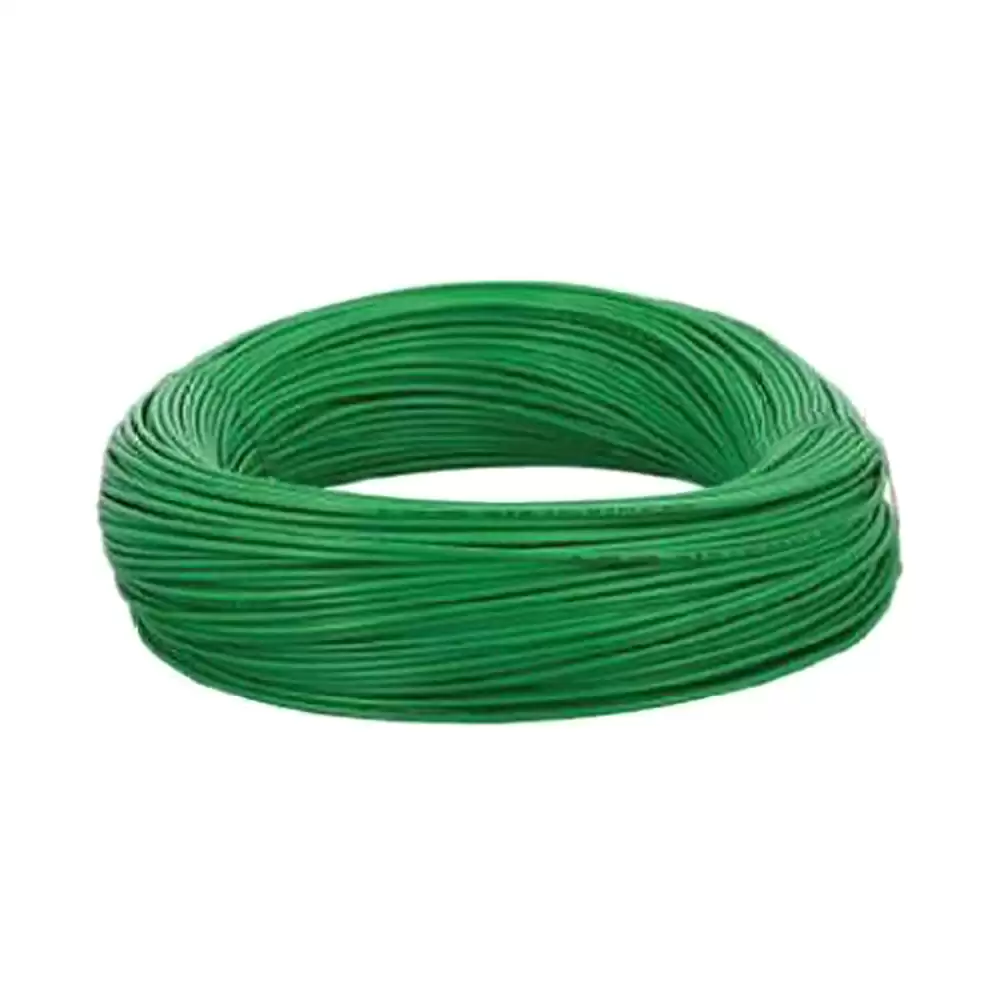 V-guard Classo + 1.00 sq mm FR PVC Multi-Strand 90 m House Wiring Cable - Green