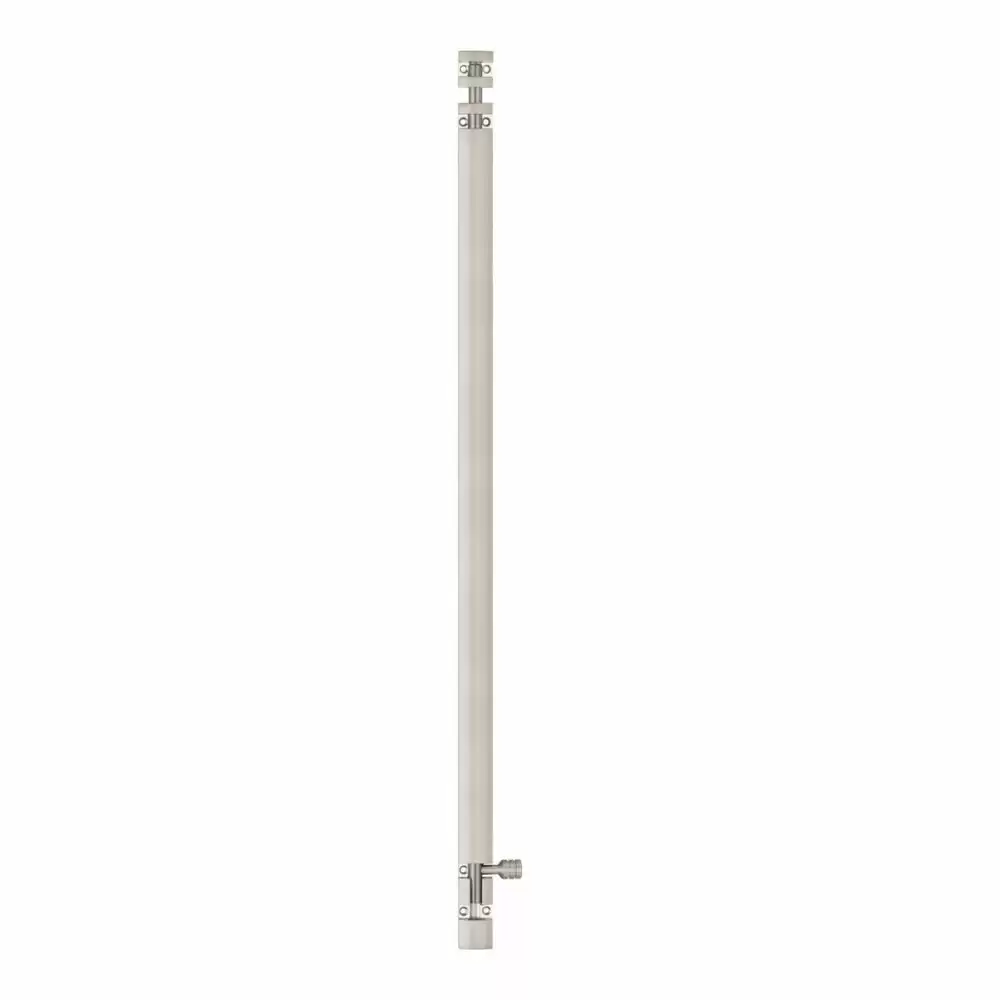 Atom Locks TB002-24 inch-SS Aluminium Decorative Tower Bolt- Stainless Steel  Finish