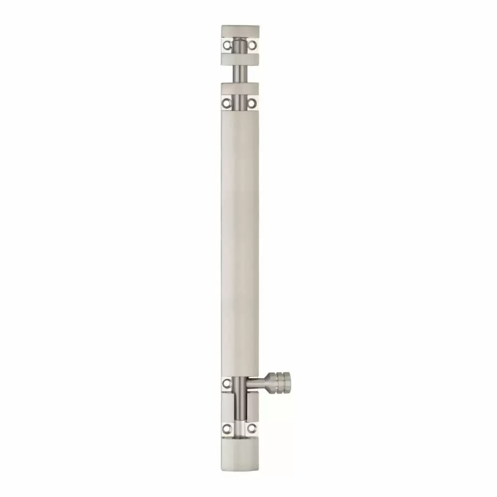 Atom Locks TB002-08 inch-SS Aluminium Decorative Tower Bolt- Stainless Steel  Finish