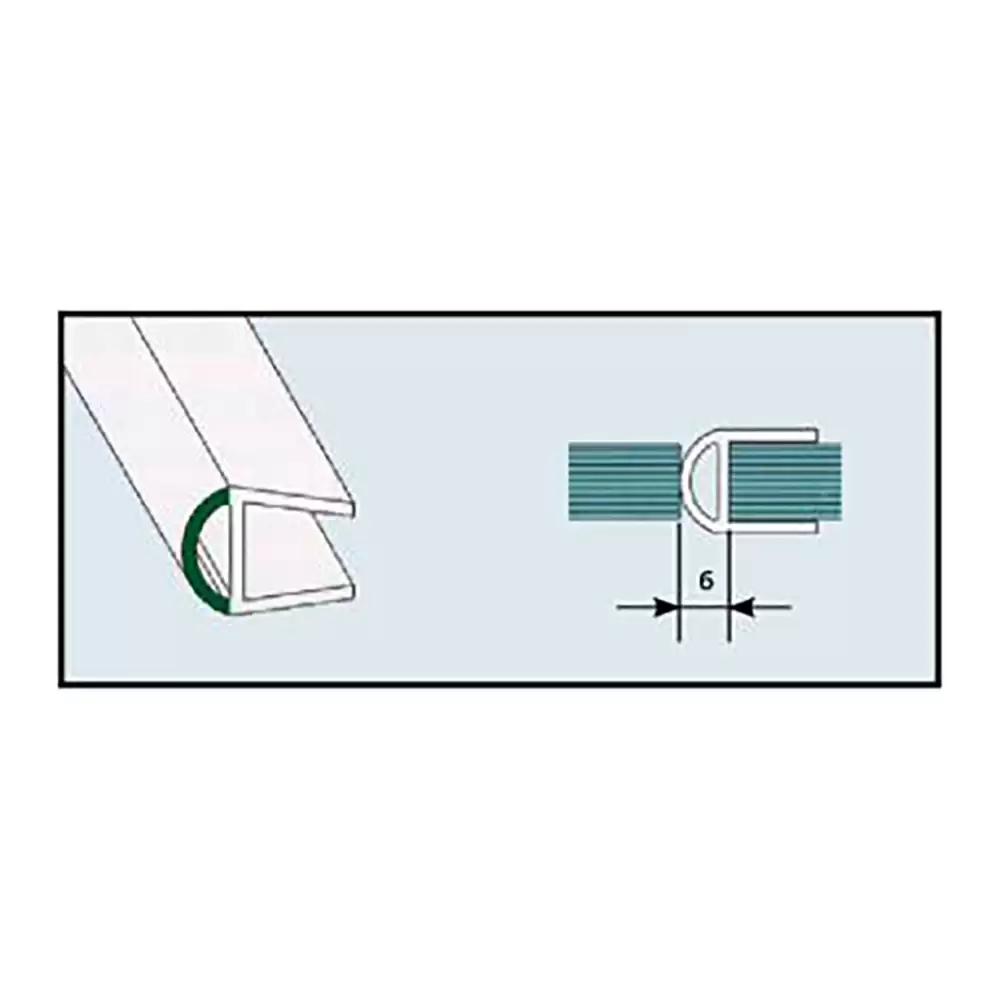 Ozone Overseas OPS-4-10 mm Standard 2.5 m Central 180° Weather Seal