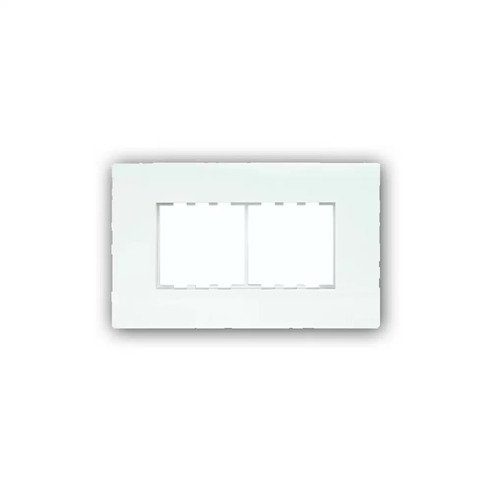 Anchor Roma Plus 4 Module Polycarbonate 288204 Modular Plate - White