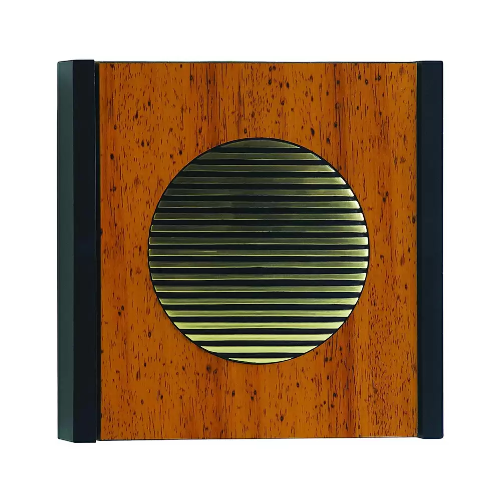 Anchor Stereo Chime Shan Wood Finished Door Bell - Brown