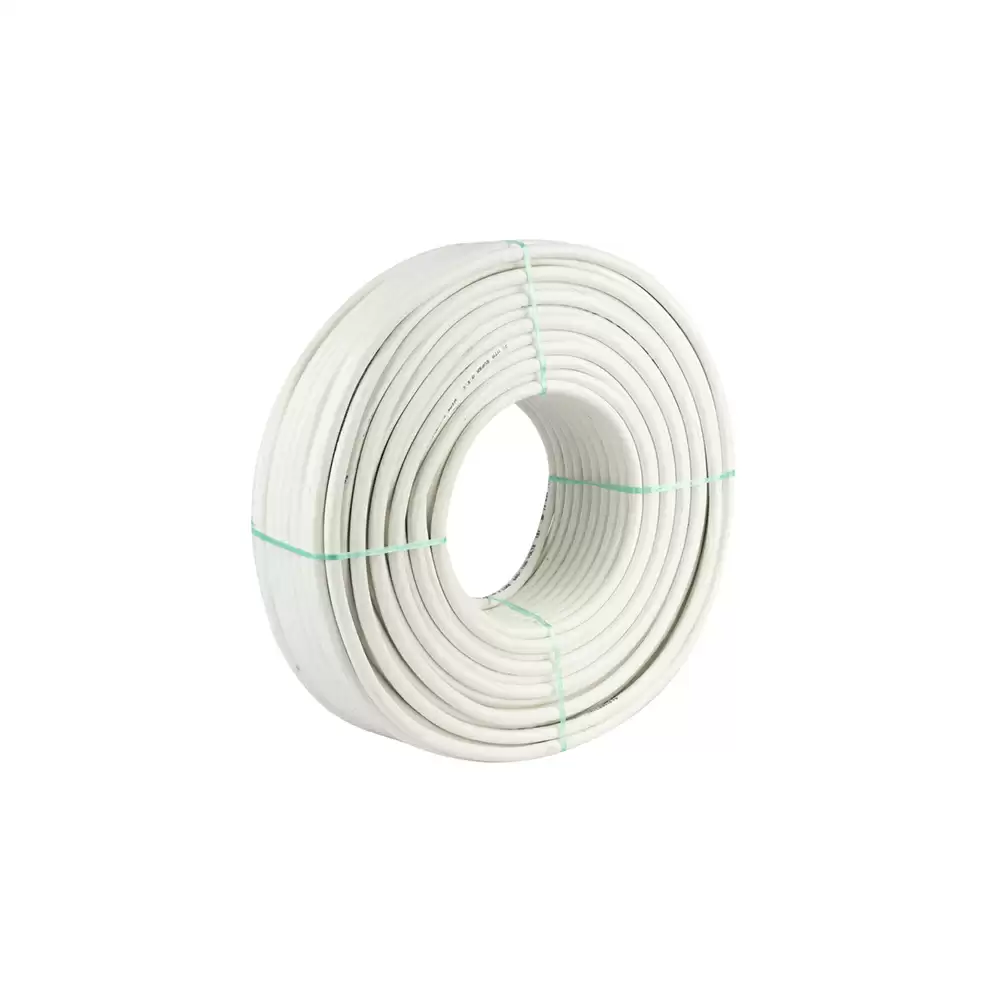 Super GEC Premium Multi Round 2.50 mm x 3 Core Length 100% Copper Electrical Wire - 10 Meter/33 Feet (White)