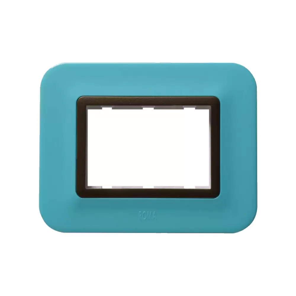 Anchor Roma Urban 3 Module Polycarbonate 66803SBG Curve Modular Plate - Sea Blue