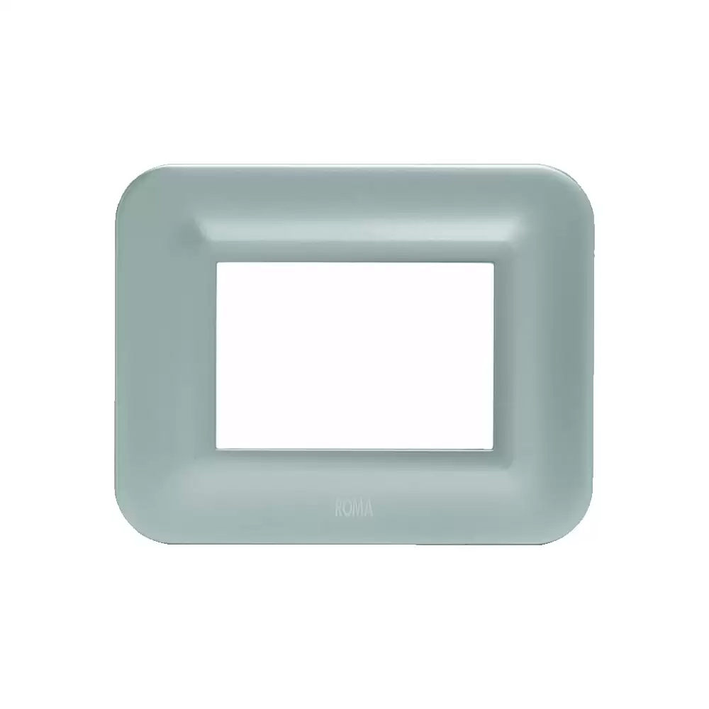 Anchor Roma Urban 6 Module Polycarbonate 66806SL Curve Modular Plate - Silver