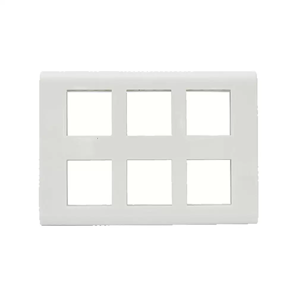 Anchor Roma Urban 12 Module Polycarbonate 66812WH Curve Modular Plate - White