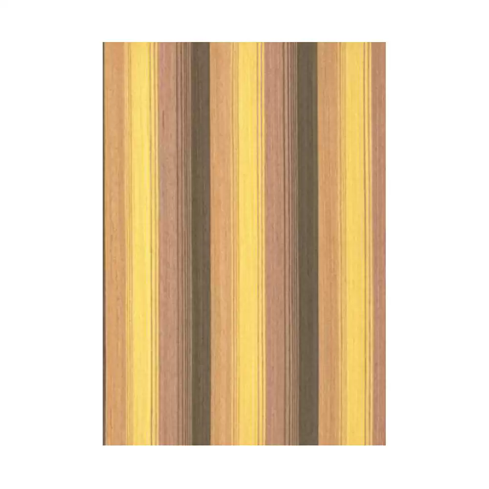 Bhutan Tuff 3 mm Thick Recon Veneer (8 L x 4 W) Feet - (C-59 Stripes Yellow N Red)